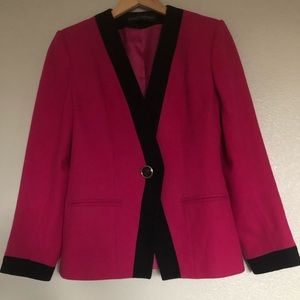 Herbert Grossman Pink Blazer Size 4